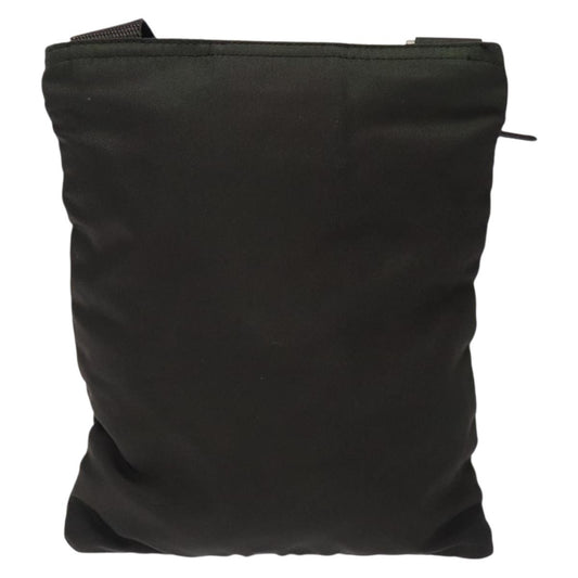 Prada Flat Messenger Bag Tessuto, KHAKI, NYLON, Shoulder bag