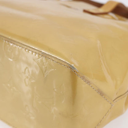 Louis Vuitton Reade Handbag Monogram Vernis, BEIGE, PATENT_LEATHER, Handbag