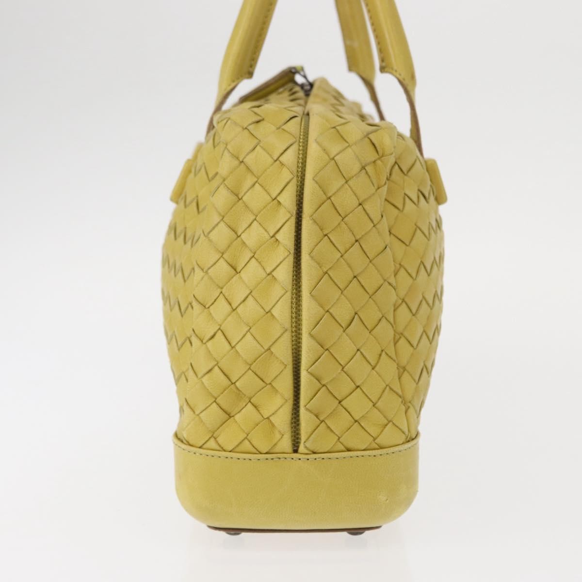 Bottega Veneta Vintage handbag Leather, YELLOW, LEATHER, Handbag