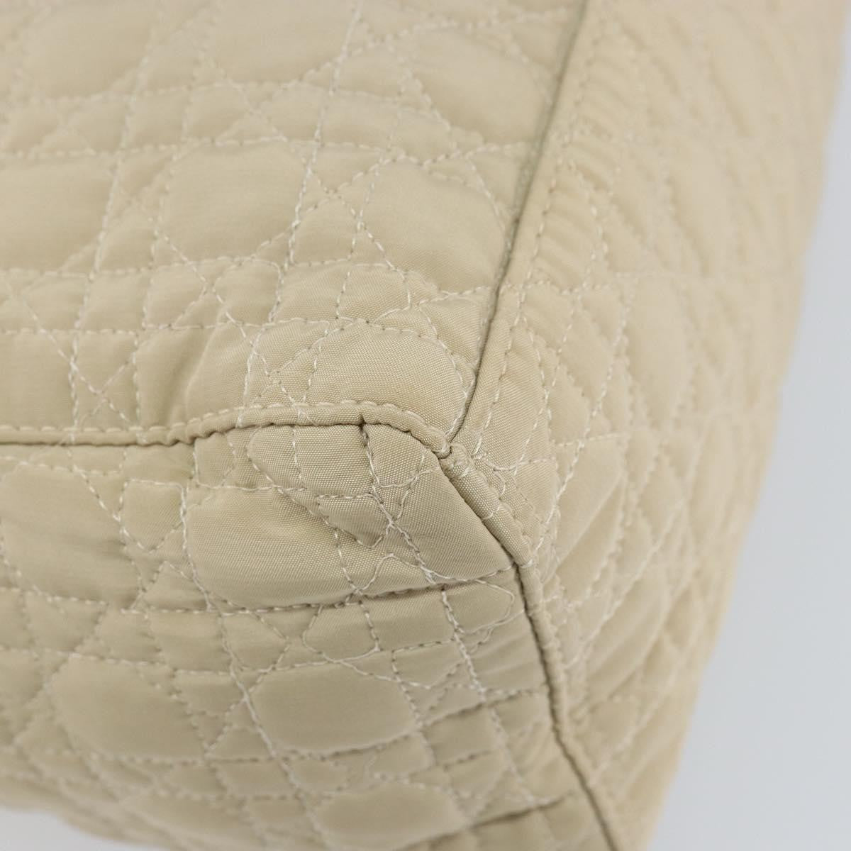 Christian Dior Lady Dior Bag Nylon, BEIGE, NYLON, Handbag