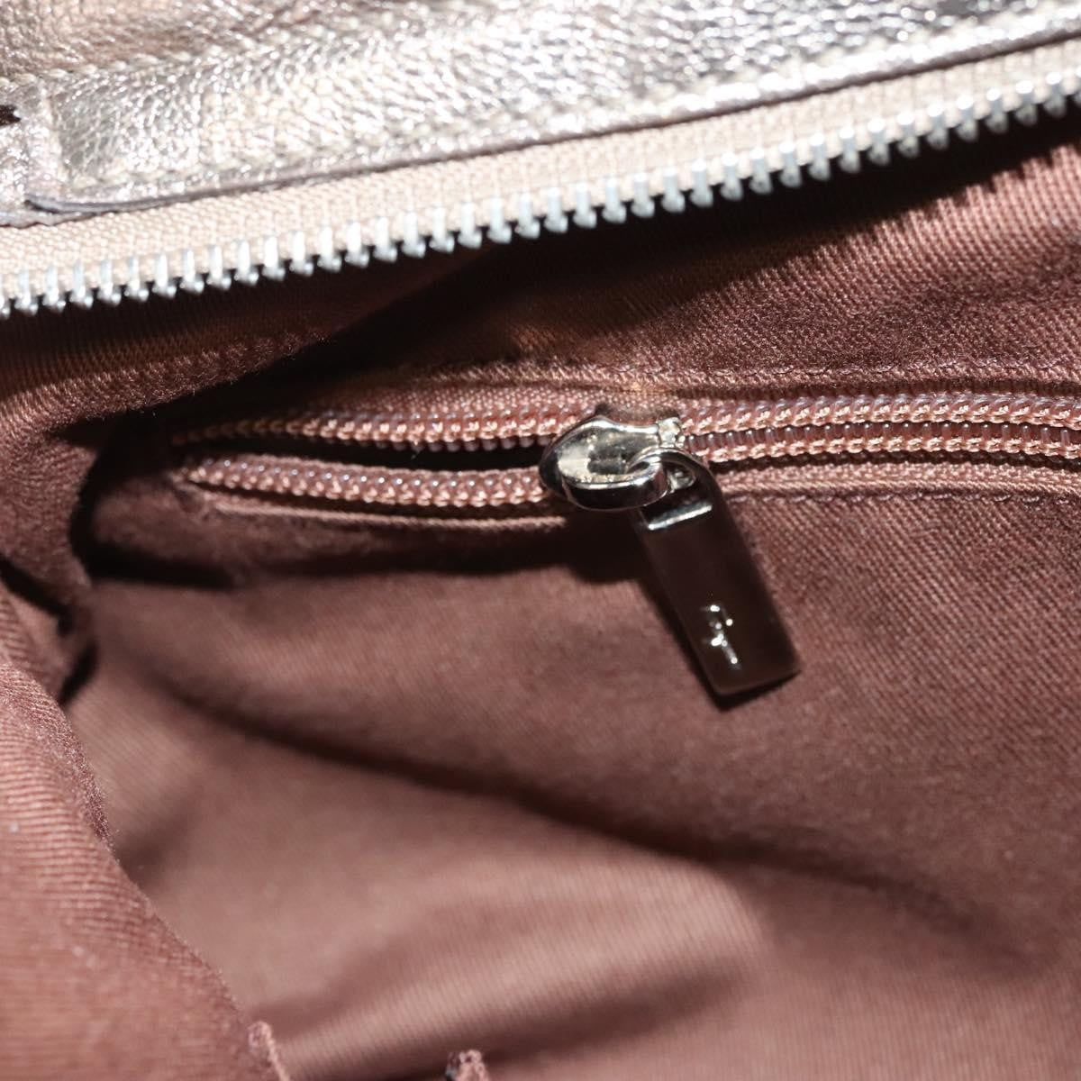 Salvatore Ferragamo Marisa Satchel Leather, GOLD, LEATHER, Handbag