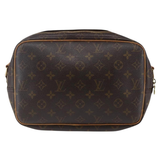 Louis Vuitton Reporter Bag Monogram Canvas, BROWN, CANVAS, Crossbody bag