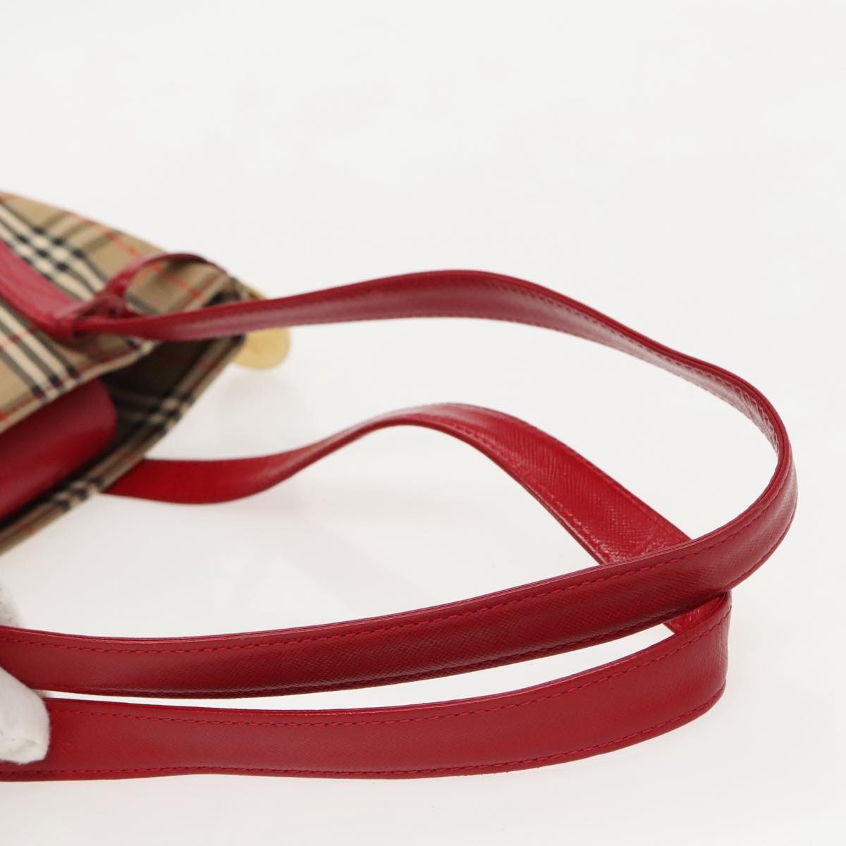 Burberry Nova Check Tote canvas check pattern, BEIGE, CANVAS, Tote bag