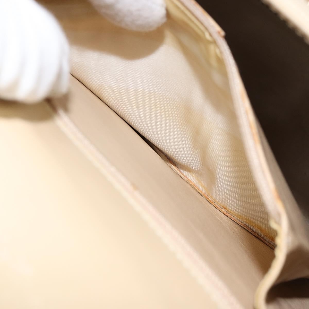 Gucci Vintage Lady Lock Top Handle Bag Leather, BEIGE, LEATHER, Handbag