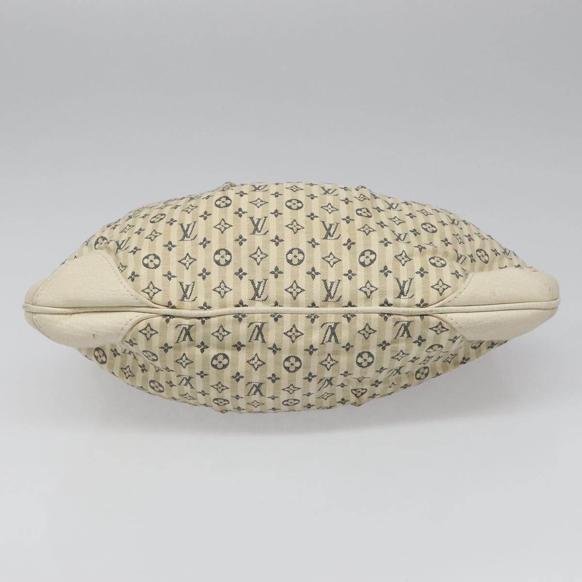 Louis Vuitton Marina Handbag Mini Lin Croisette, BEIGE, CANVAS, Handbag