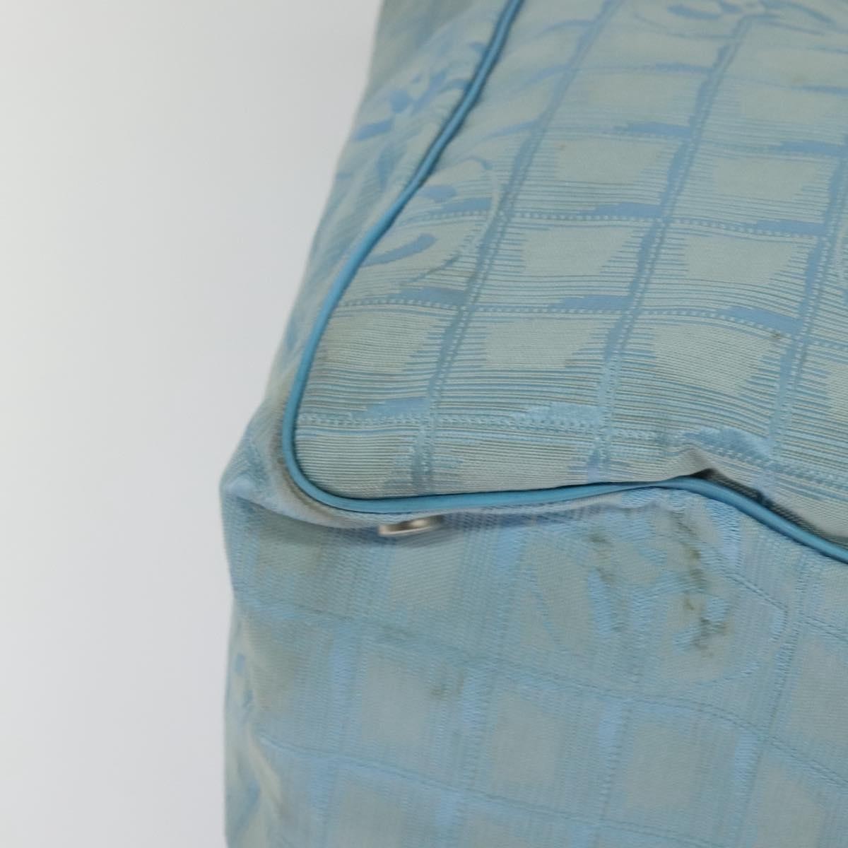 Chanel Travel Line Tote Nylon, BLUE, NYLON, Travel bag