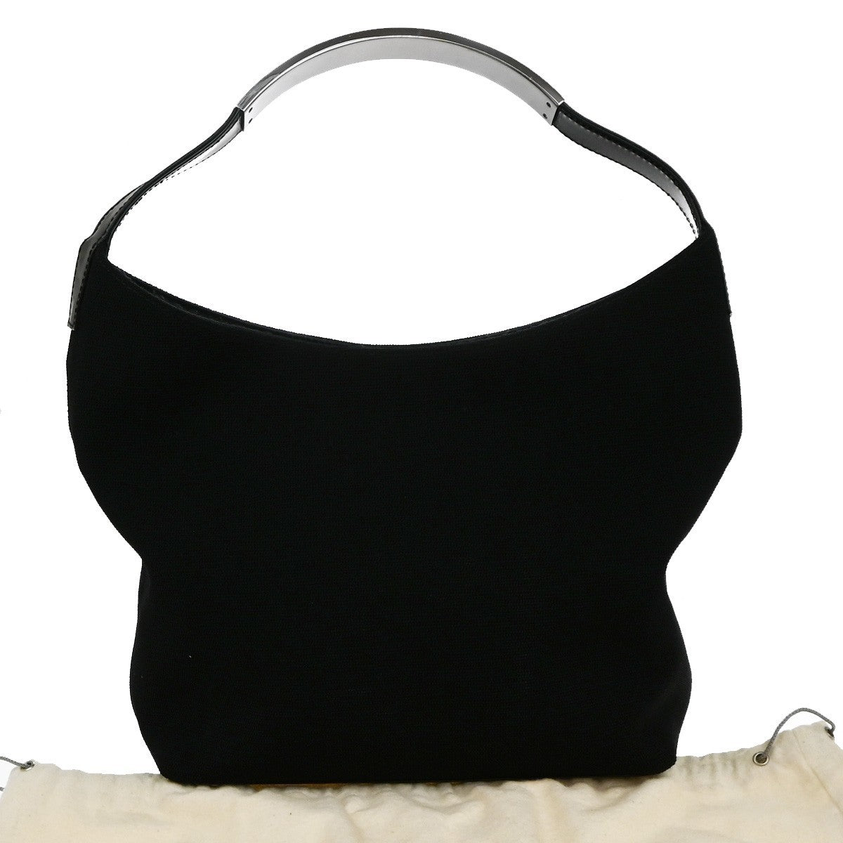 Gucci Vintage Shoulder Bag Nylon, BLACK, NYLON, Shoulder bag