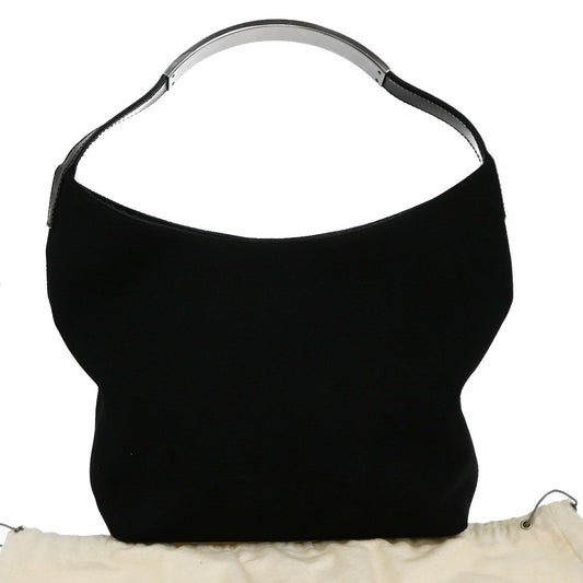 Gucci Vintage Shoulder Bag Nylon, BLACK, NYLON, Shoulder bag