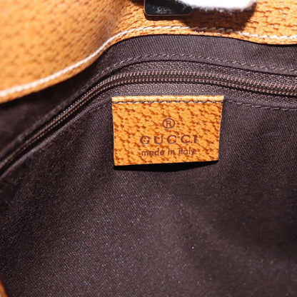 Gucci Vintage Ring Tote GG Canvas with Leather, BEIGE, CANVAS, Tote bag