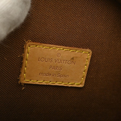 Louis Vuitton Pochette Gange Monogram Canvas, BROWN, CANVAS, Clutche & pouche