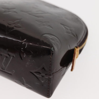 Louis Vuitton Cosmetic Pouch Monogram Vernis, PURPLE, PATENT_LEATHER, Clutche & pouche