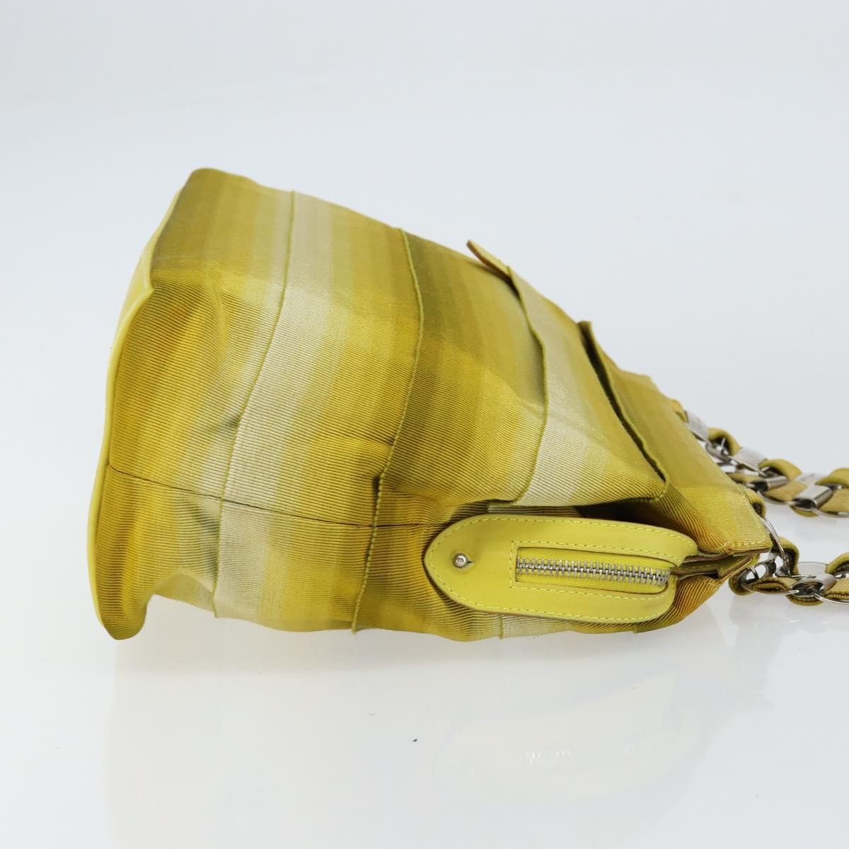 Salvatore Ferragamo Vala tote Canvas, YELLOW, CANVAS, Tote bag