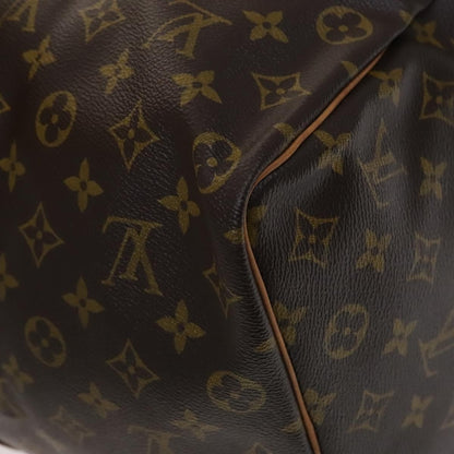Louis Vuitton Keepall Bag Monogram Canvas, BROWN, CANVAS, Travel bag
