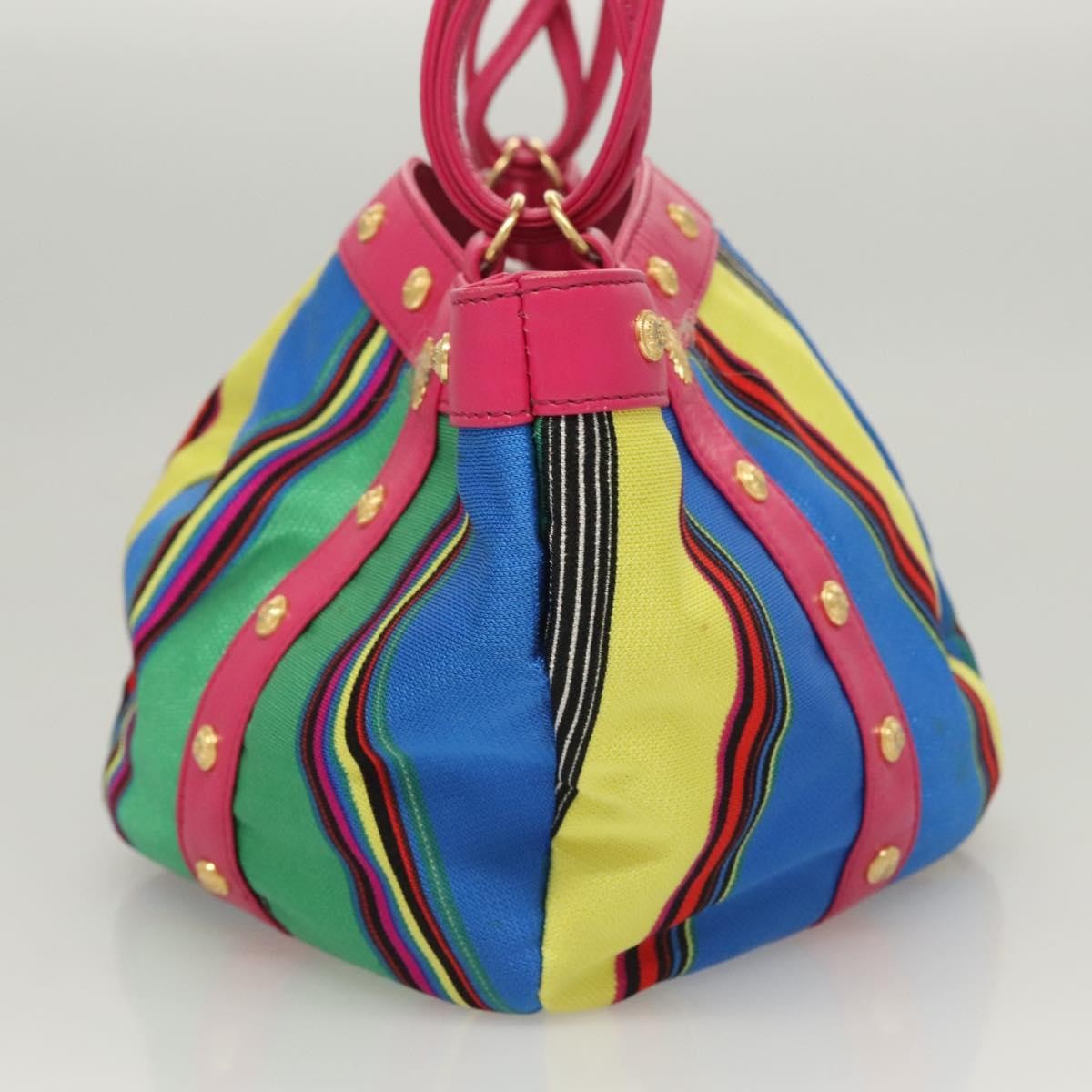 Versace Vintage Shoulder Bag Canvas, MULTICOLOUR, CANVAS, Shoulder bag