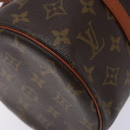 Louis Vuitton Papillon Handbag Monogram Canvas, BROWN, CANVAS, Handbag