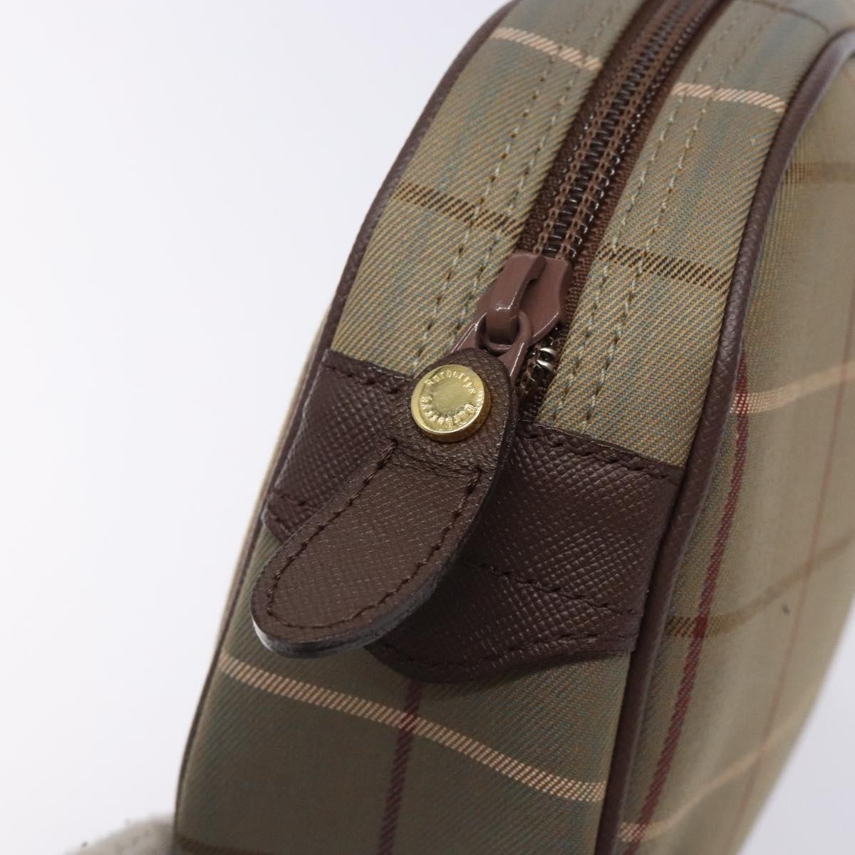 Burberry Nova check Pochette Canvas, BEIGE, CANVAS, Clutche & pouche