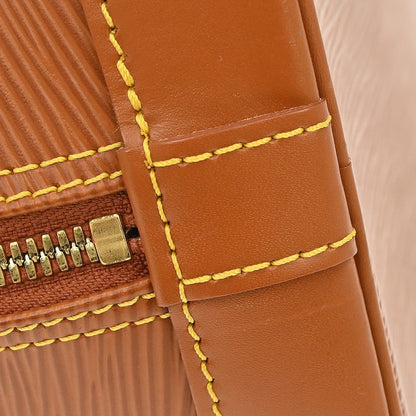 Louis Vuitton Vintage Alma Handbag Epi Leather, Brown, Leather, Handbag
