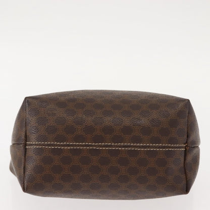 Celine Vintage Macadam Handbag Macadam, BROWN, CANVAS, Handbag