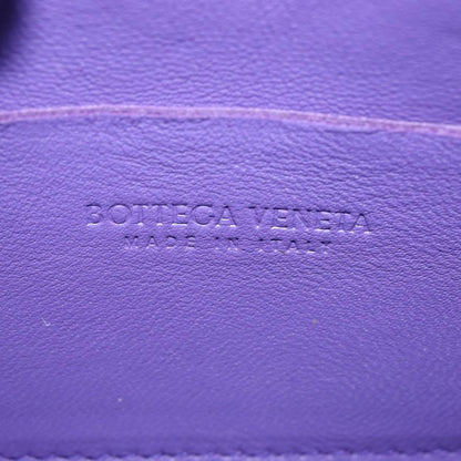 Bottega Veneta Cassette Crossbody Bag Padded Maxi Intrecciato Leather, PURPLE, LEATHER, Crossbody bag