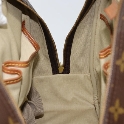 Louis Vuitton Deauville Handbag Monogram Canvas, BROWN, CANVAS, Handbag