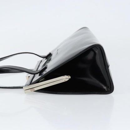 Salvatore Ferragamo Vintage Tote bag Patent Leather, BLACK, PATENT_LEATHER, Tote bag