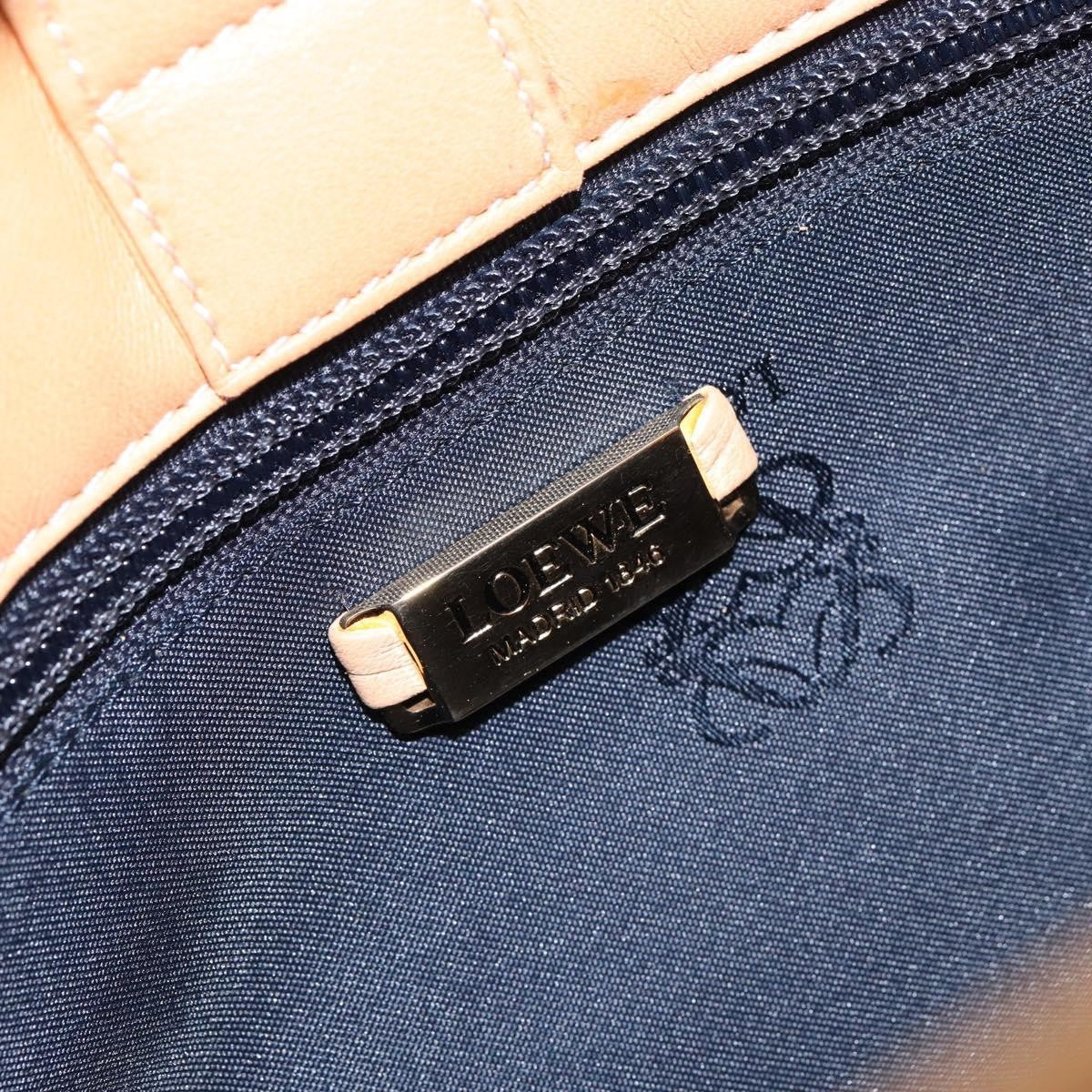 Loewe Anagram handbag Leather, BEIGE, LEATHER, Handbag