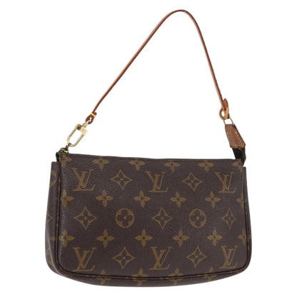 Louis Vuitton Pochette Accessoires NM Monogram Canvas, BROWN, CANVAS, Clutche & pouche