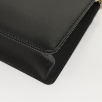 Salvatore Ferragamo Thalia Shoulder Bag Leather, BLACK, LEATHER, Shoulder bag