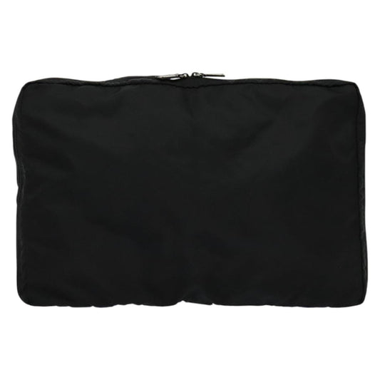 Prada Travel Duffle Bag Nylon, BLACK, NYLON, Travel bag