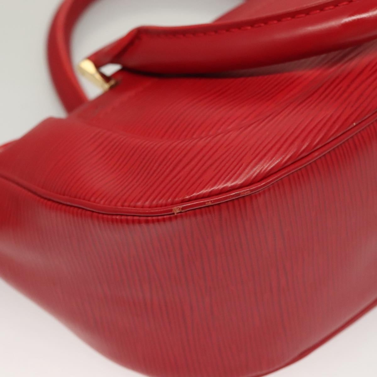 Louis Vuitton Danura Handbag Epi, RED, LEATHER, Handbag