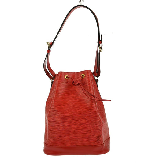 Louis Vuitton Noe Handbag Epi Leather, RED, LEATHER, Shoulder bag