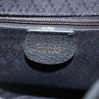 Gucci Gucci bamboo backpack daim, Black, Denim, Backpack