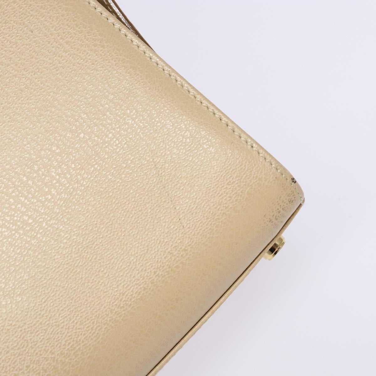 Salvatore Ferragamo Convertible Dome Gancini Leather, BEIGE, LEATHER, Handbag