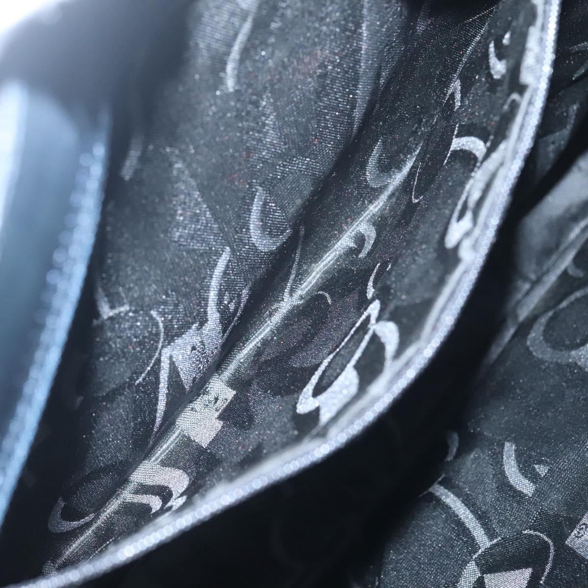 Salvatore Ferragamo Vala tote Canvas, NAVY, CANVAS, Tote bag