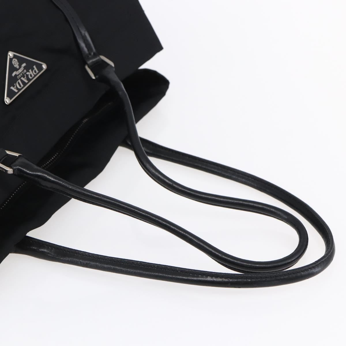 Prada Vintage Tote Tessuto, BLACK, NYLON, Tote bag