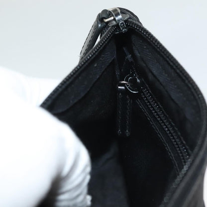 Prada Zip Pouch Tessuto, BLACK, NYLON, Clutche & pouche