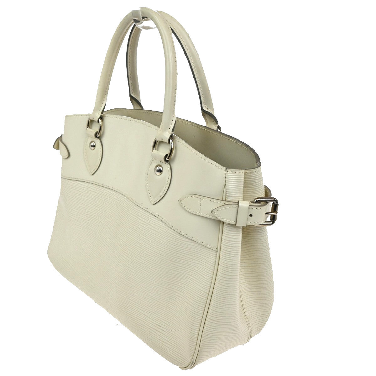 Louis Vuitton Passy Tote Epi Leather, ECRU, LEATHER, Handbag