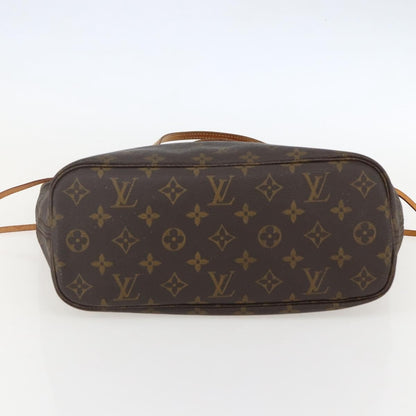 Louis Vuitton Neverfull Tote Monogram Canvas, BROWN, CANVAS, Tote bag