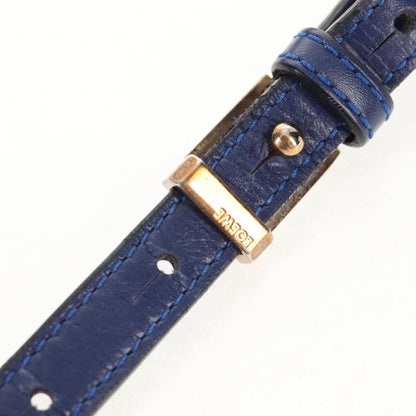 Loewe Barcelona Shoulder Bag Leather, BLUE, LEATHER, Shoulder bag