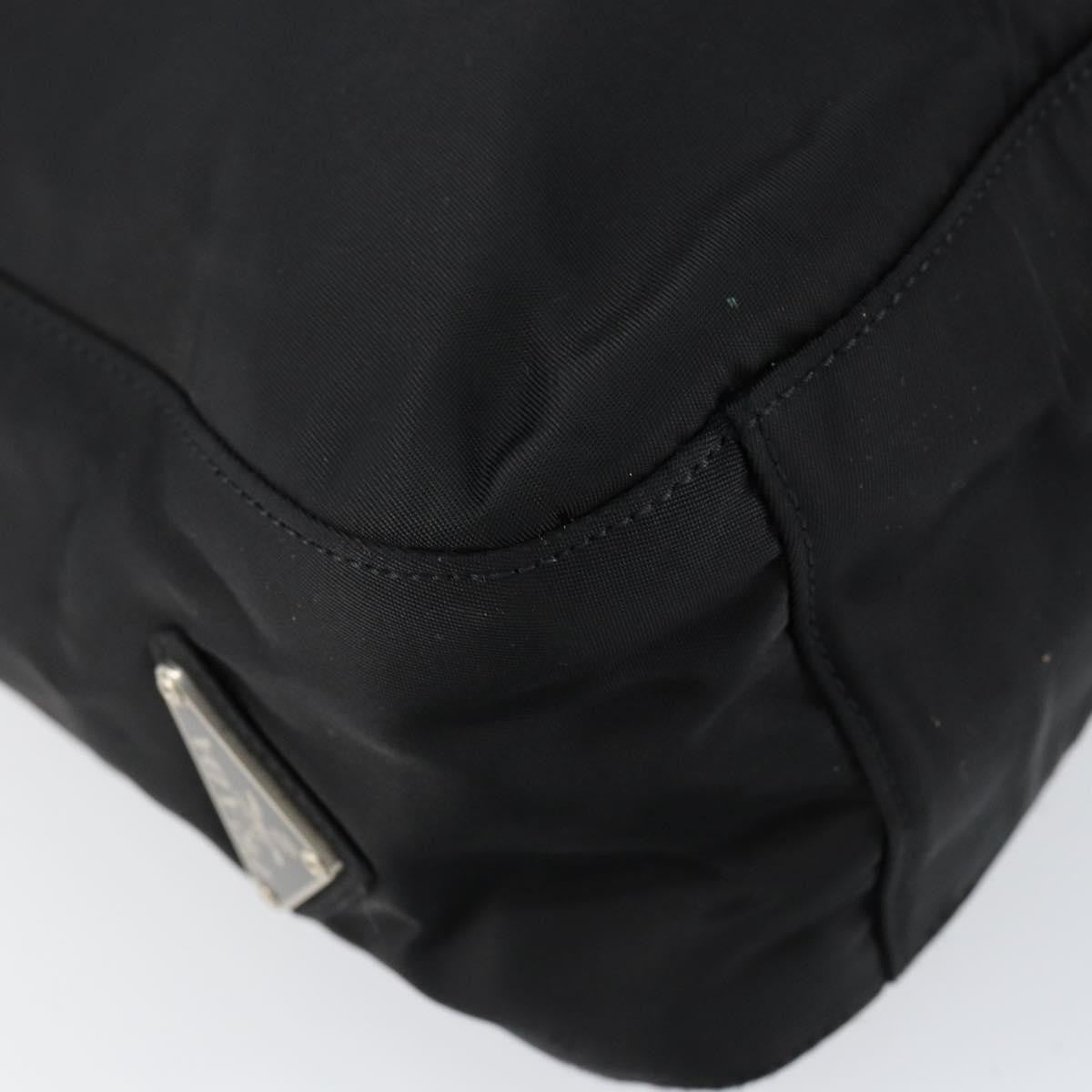 Prada Vintage Shoulder Bag Tessuto, BLACK, NYLON, Shoulder bag