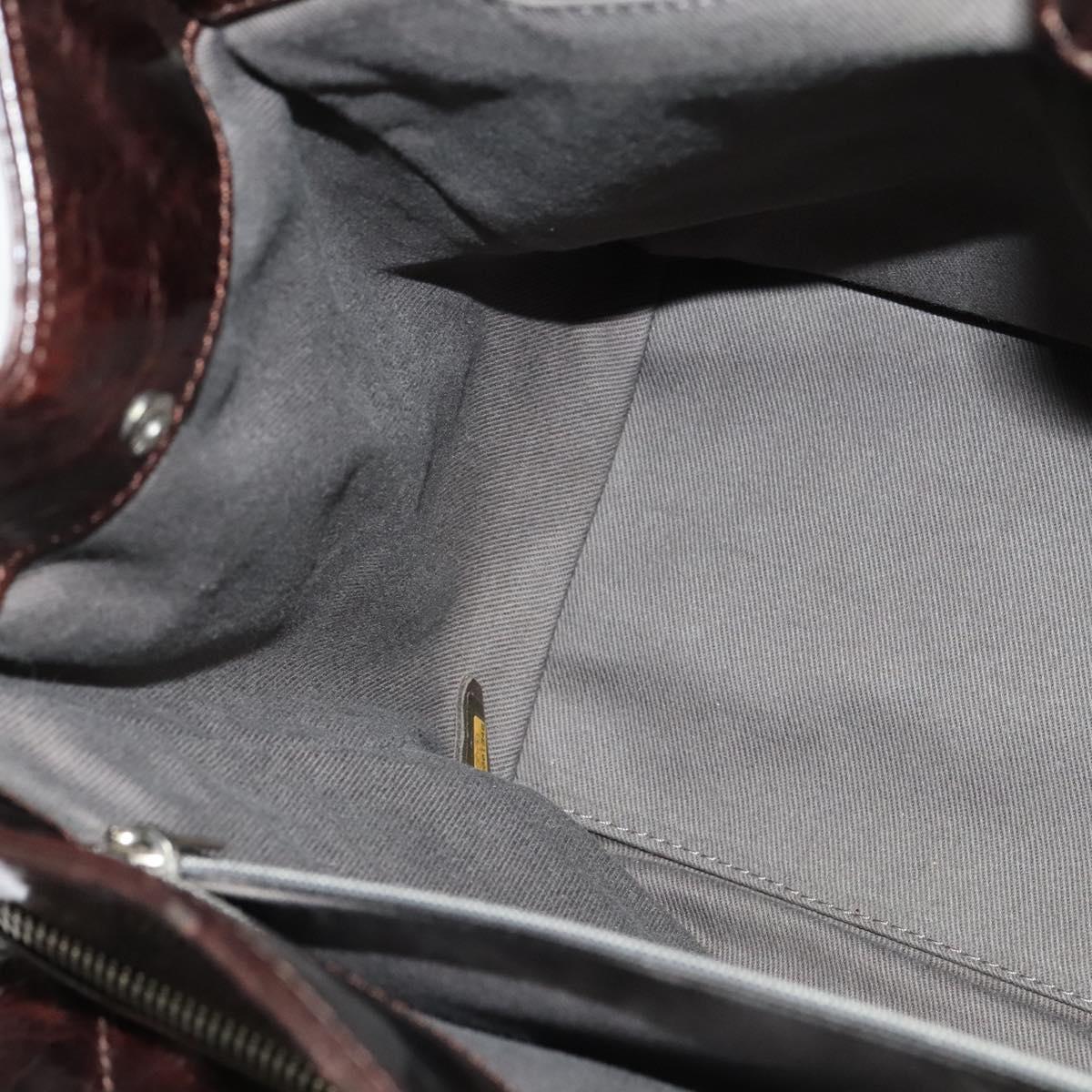 Chanel Executive tote Patent leather, BROWN, PATENT_LEATHER, Tote bag