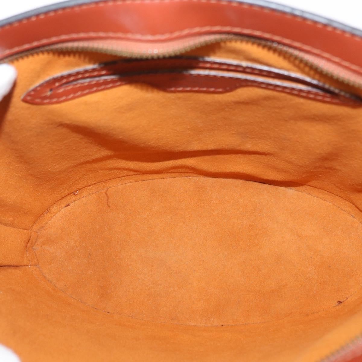 Louis Vuitton Saint Jacques Handbag Epi Leather, BROWN, LEATHER, Handbag