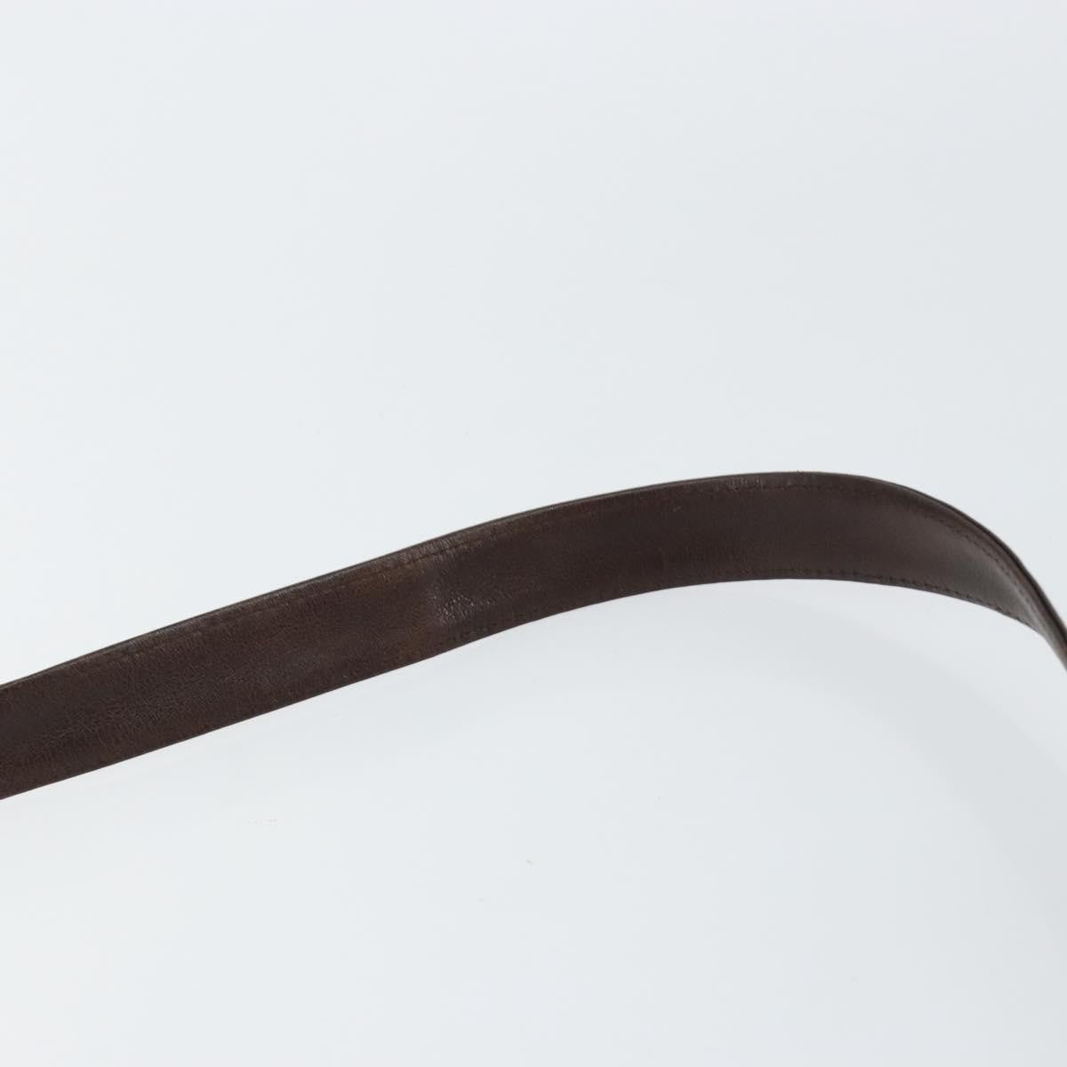 Christian Dior Vintage Trotter Crossbody Bag Diorissimo Coated Canvas, BROWN, CANVAS, Shoulder bag