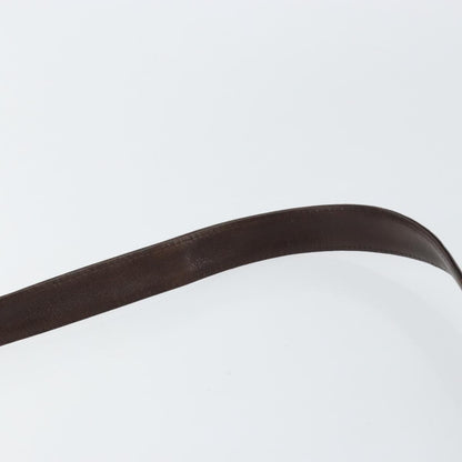 Christian Dior Vintage Trotter Crossbody Bag Diorissimo Coated Canvas, BROWN, CANVAS, Shoulder bag