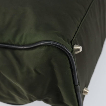 Prada Vintage Handbag Tessuto, KHAKI, NYLON, Handbag