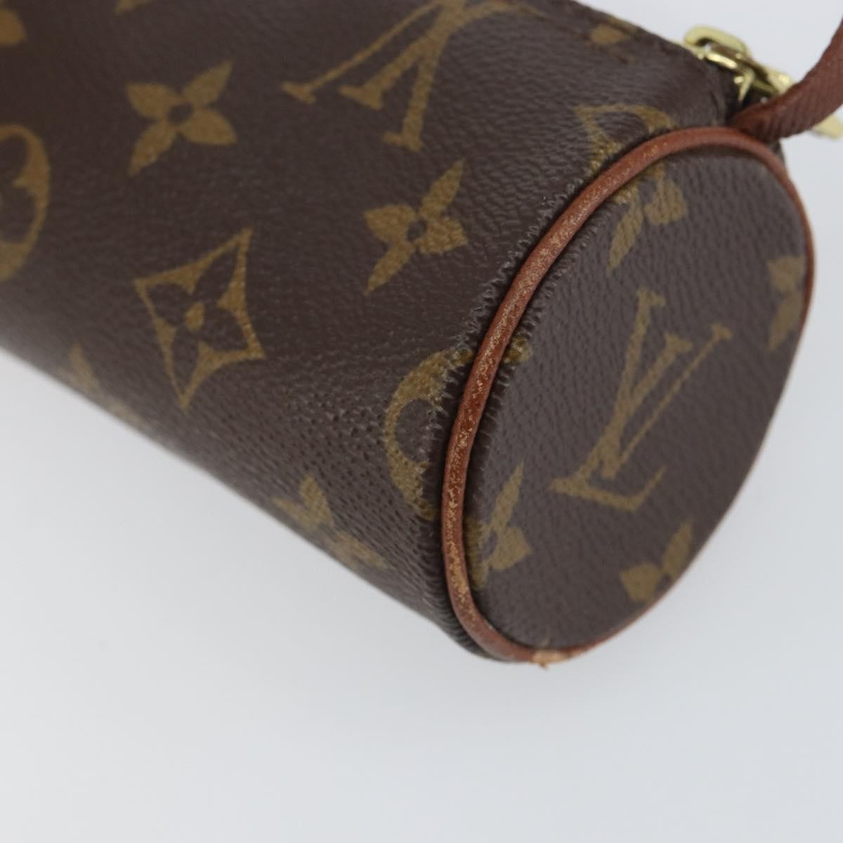 Louis Vuitton Papillon Pochette Monogram Canvas, BROWN, CANVAS, Clutche & pouche