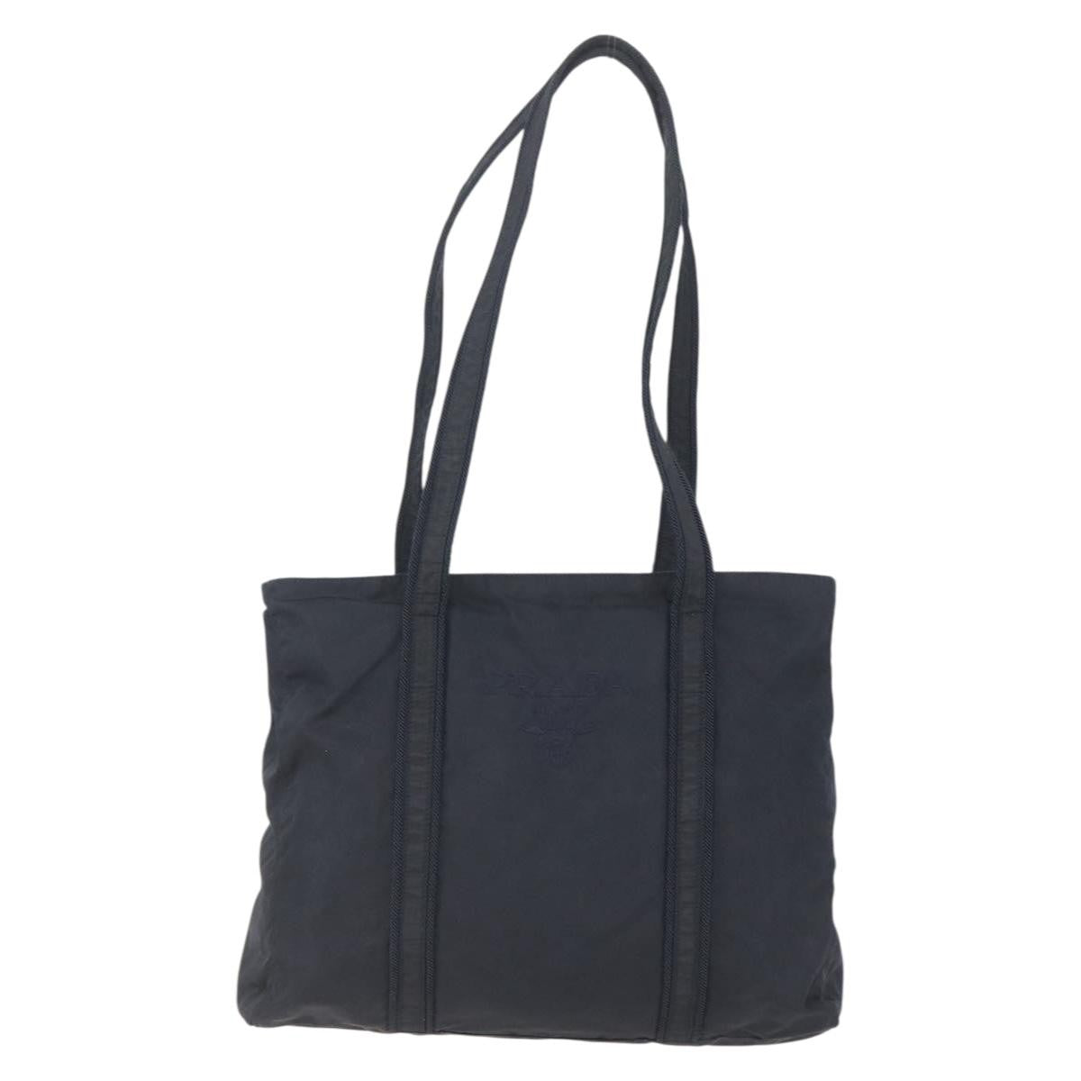 Prada Vintage Shoulder Bag Tessuto, BLACK, NYLON, Shoulder bag