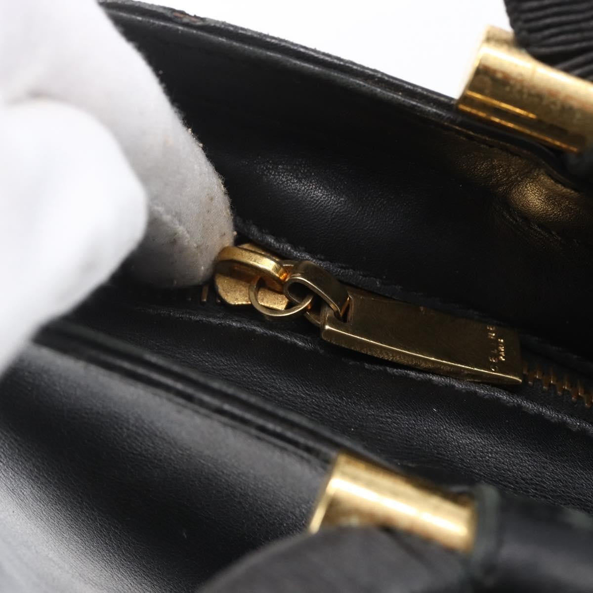 Celine Handbag Leather, BLACK, LEATHER, Handbag