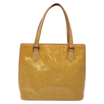 Louis Vuitton Houston Handbag Monogram Vernis, BEIGE, PATENT_LEATHER, Handbag