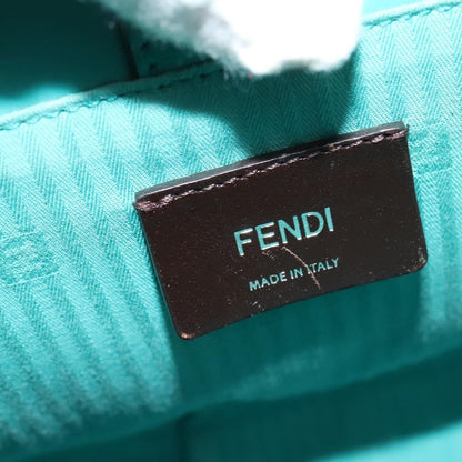 Fendi 2Jours Bag Leather, GREEN, LEATHER, Handbag